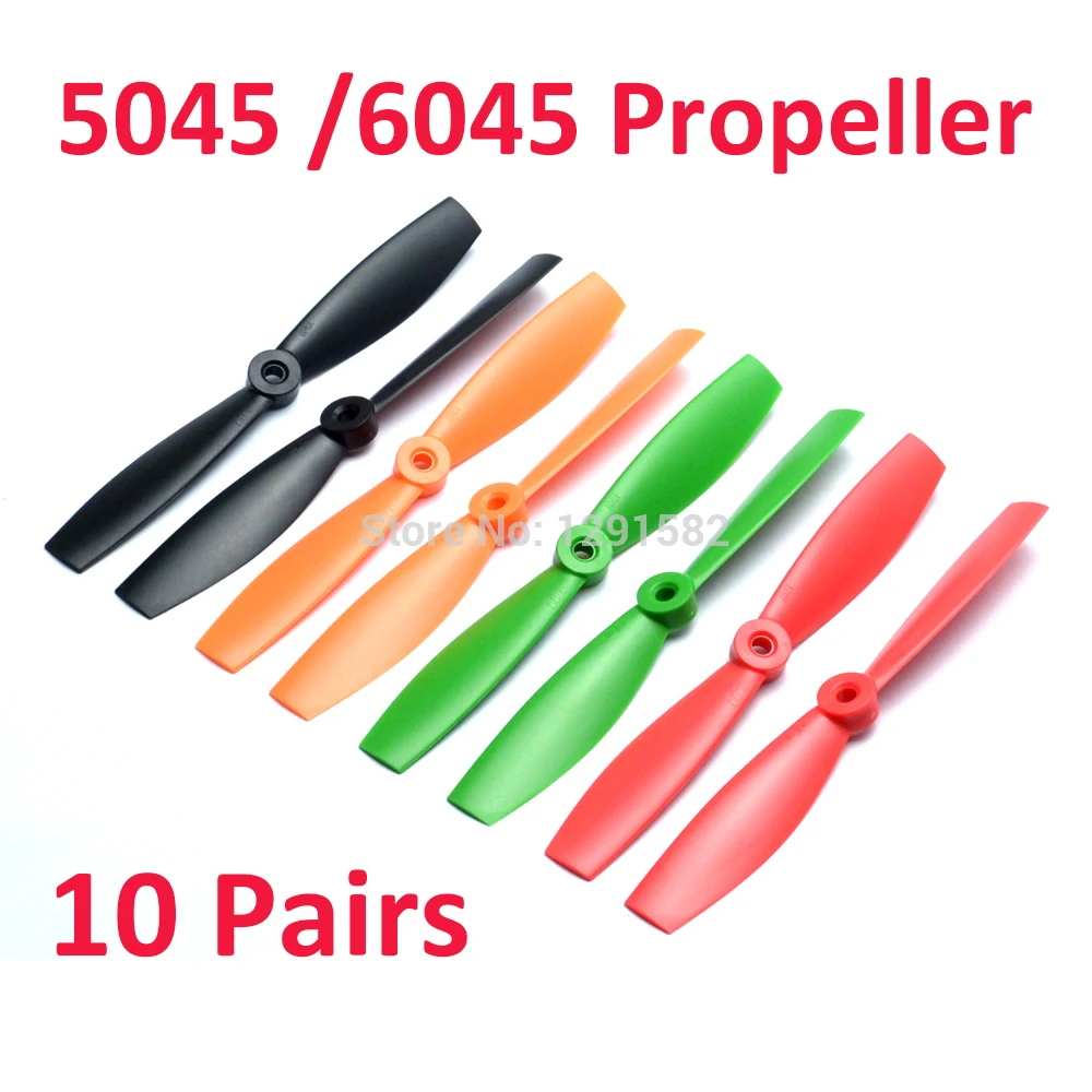 HQ пропеллеры Prop 5 &quot6&quot 5045 6045X20 10 пар BULLNOSE Props CW CCW 250 Квадрокоптер MiniQuad вертолет GemFan