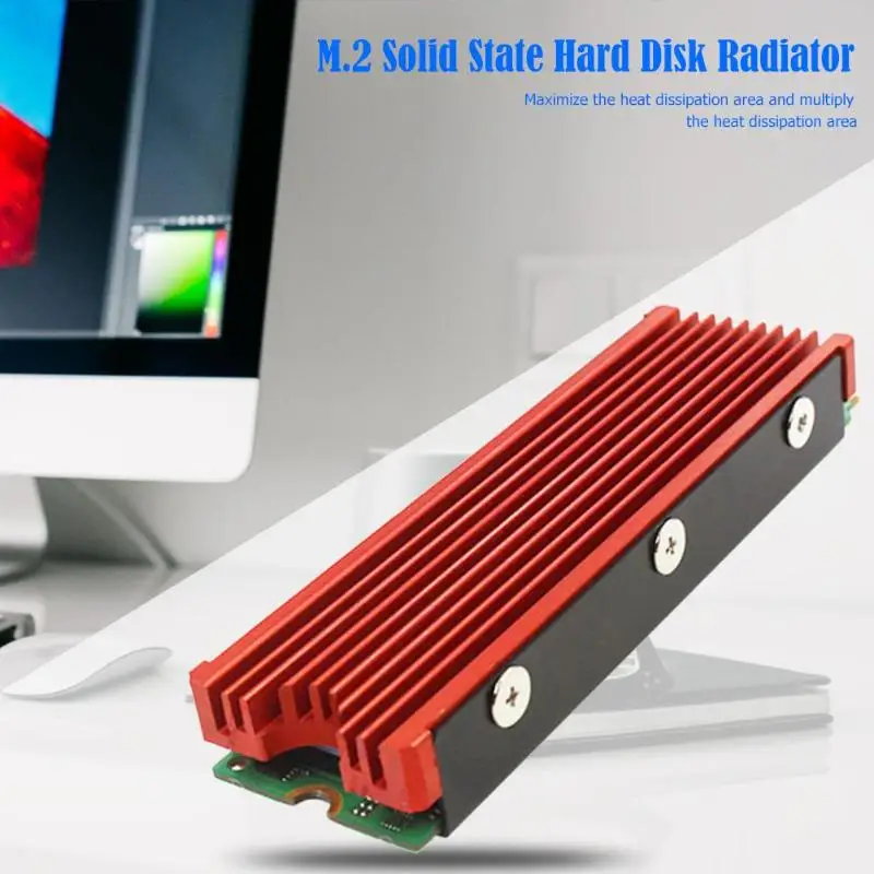M.2 радиатор SSD теплопроводность NVMe твердотельный жесткий диск крутая подушка