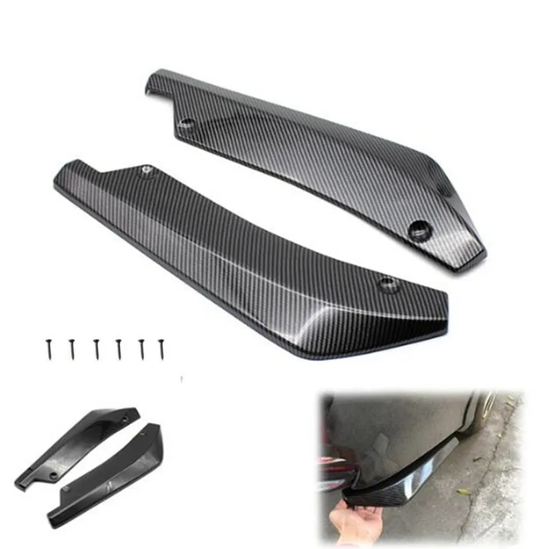 2Pc Car Styling Car Paraurti Posteriore Spoiler Accessori Per Fiat 500 600 500L 500X Punto Stilo Bravo Freemont Stilo Panda