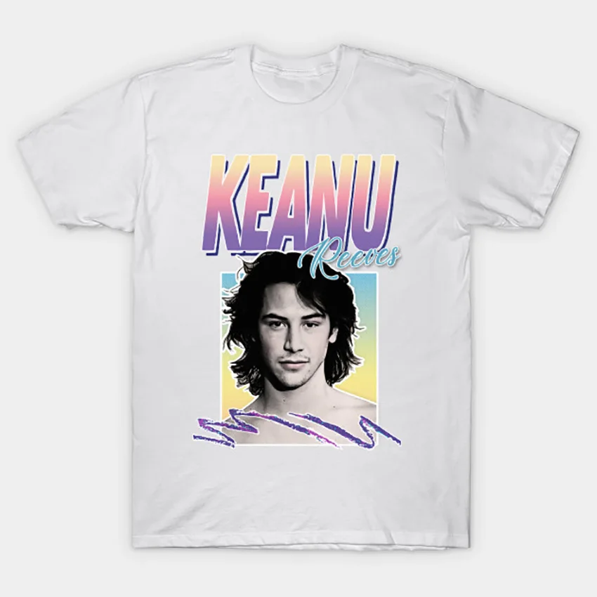 Keanu 90s Стиль d эстетичного дизайна были сделаны футболка billandted reddit hipster tumblr Джон