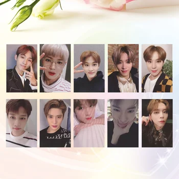 

10Pcs/Set KPOP NCT 127 Album Mark Self Made Photocard Paper Cards Poster