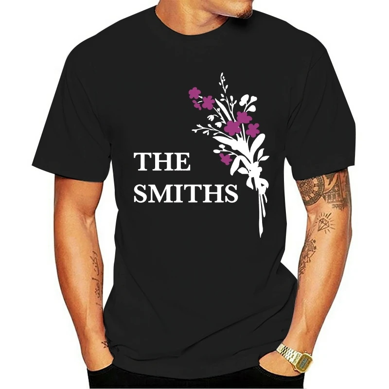 

THE SMITHS MORRISSEY FLOWERS UNOFFICIAL T-SHIRT MENS LADIES SIZES 5 COLOURS