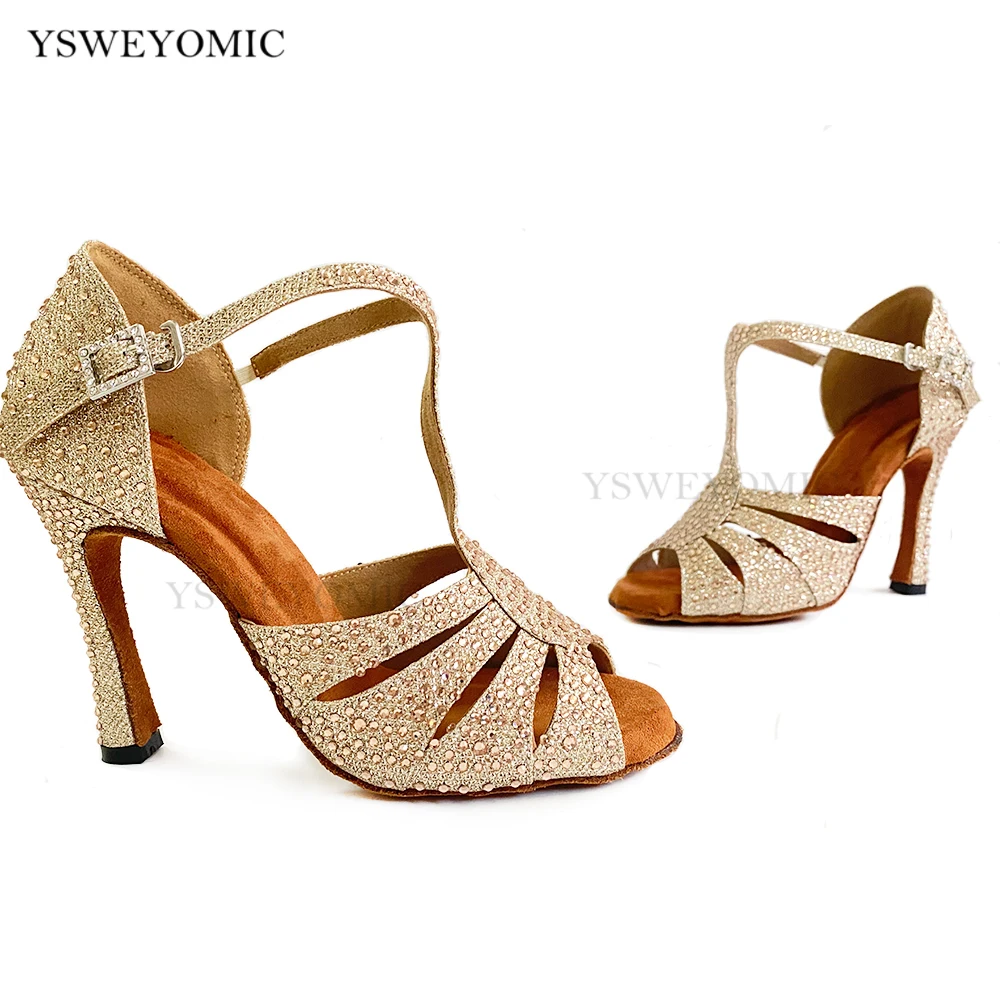 Dance Shoes Scarpe Champagne High Heel Dance Shoes Champagne - Main Image