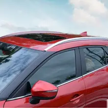 Алюминиевый сплав багажник на крышу автомобиля весы для багажа баров для Mazda CX-4 CX-4