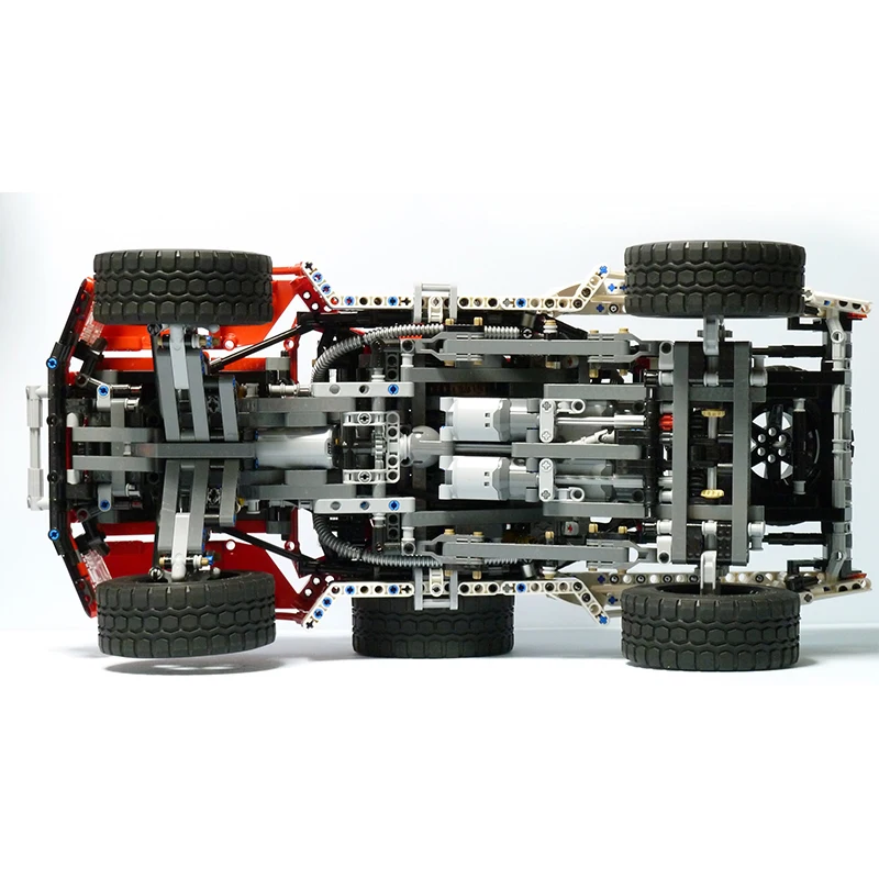 BuildMOC 2314 шт. Technicle мс серии внедорожник автомобиль пикап кирпичи для тележки 3662