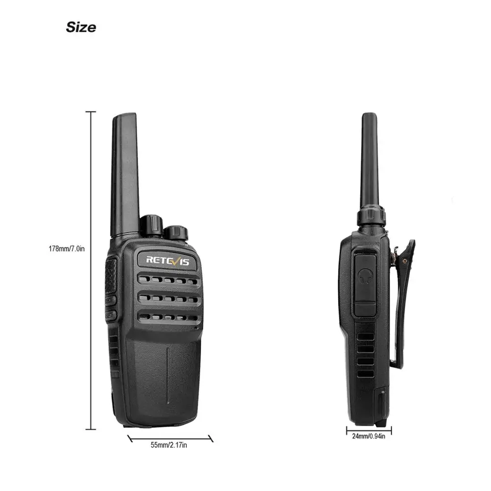 Цифровая рация Retevis RT40 DMR 0 5 Вт аналоговая Tier I PMR446/FRS двухстороннее радио VOX Ham