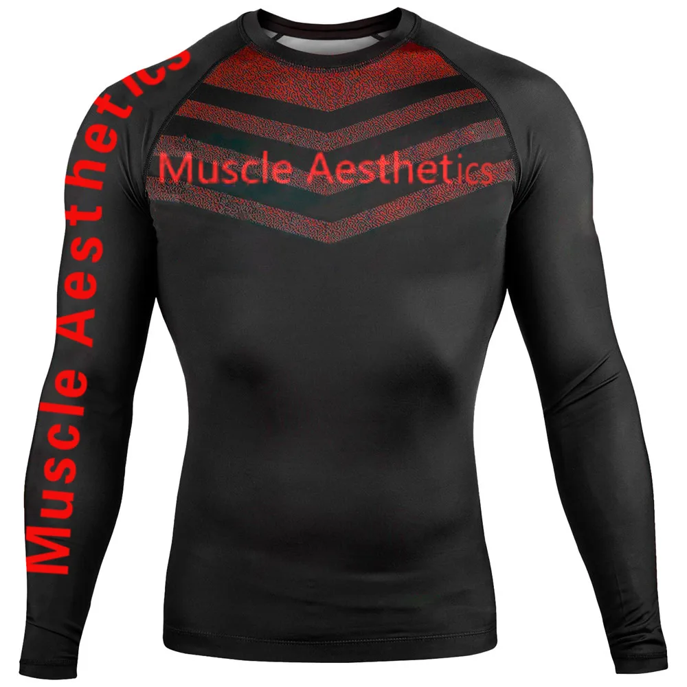 Compression Quick dry Shirt Men Running Sport Long sleeve T-shirt Gym Fitness Skinny Tee Tops Male Jogging Workout Brand Clothes - Цвет: C4