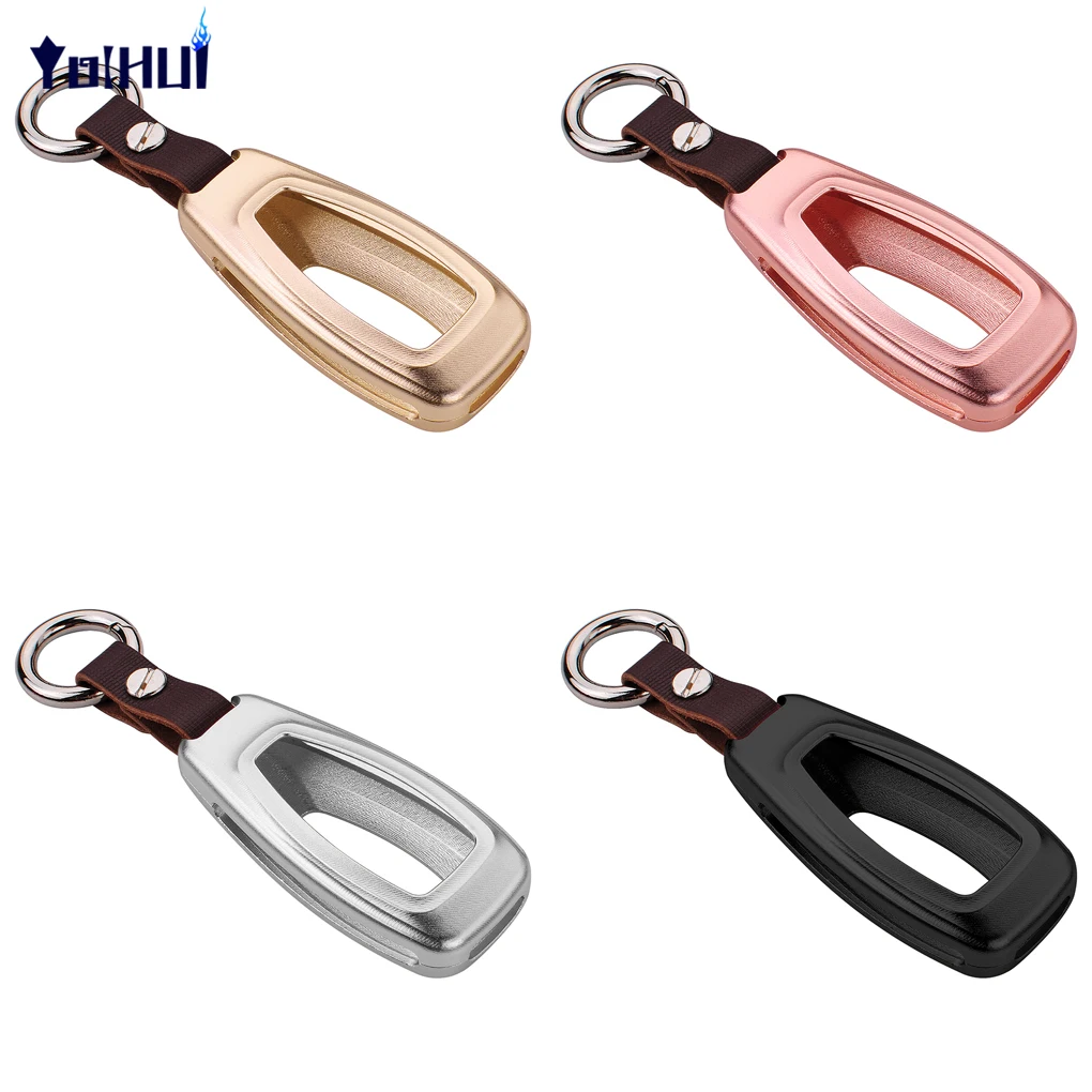 Aluminum Car Key Case Bag Case Cover Shell Protector for Ford FOCUS/MONDEO IVCT/EcoSport/KUGA