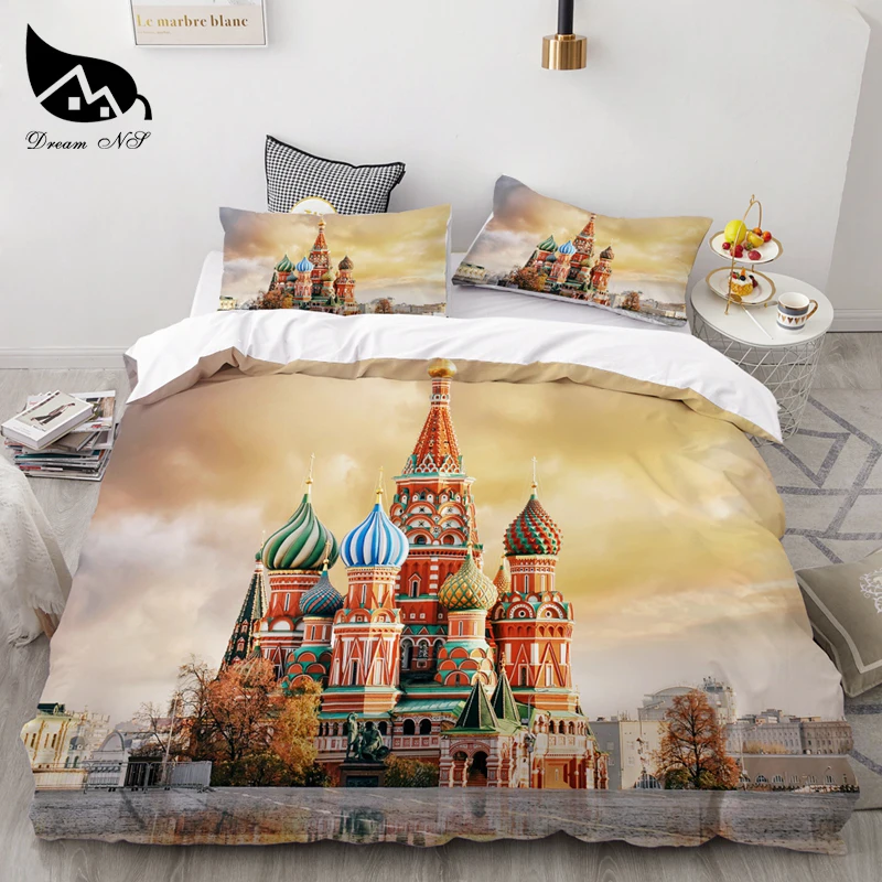 

Dream NS 3Pcs Paris Eiffel Tower Print Bedding Set Textiles Set Queen Bedclothes Duvet Cover Pillowcase Comforter Bedding Sets