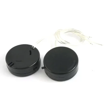 

2 Plug Black Line CR2032 Coin Battery Holder Socket 6V