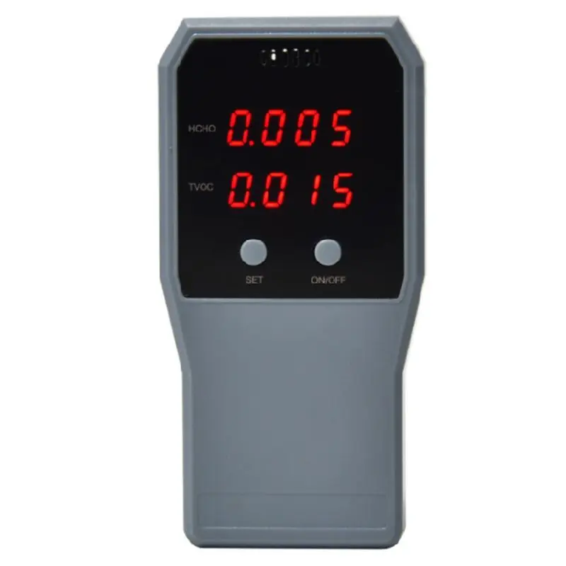 

Digital Air Quality Detector Dioxide CO2 PM2.5 Formaldehyde Meter LED Display