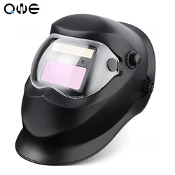 Cagoule de soudure solaire, obscurcissement automatique réglable, gamme 4/9 13 MIG MMA TIG, masque électrique, casque, lentille de soudage pour Machine à souder, batterie 