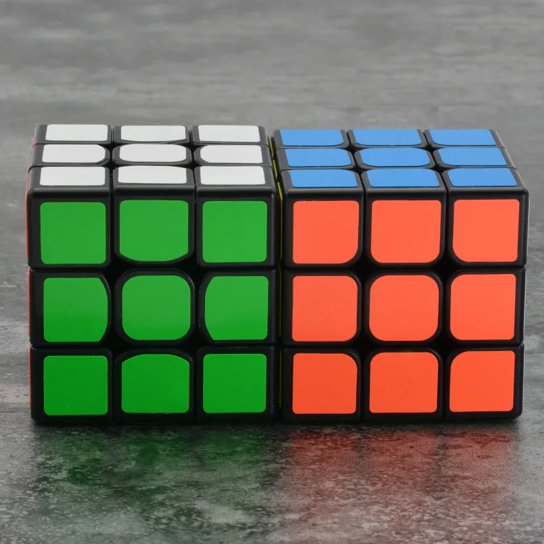 YJ 3x3x3, 5,7 см, профессиональный магический куб, скоростной нео куб, Магический кубик, наклейка для взрослых, антистрессовая головоломка, подарки, игрушки для детей