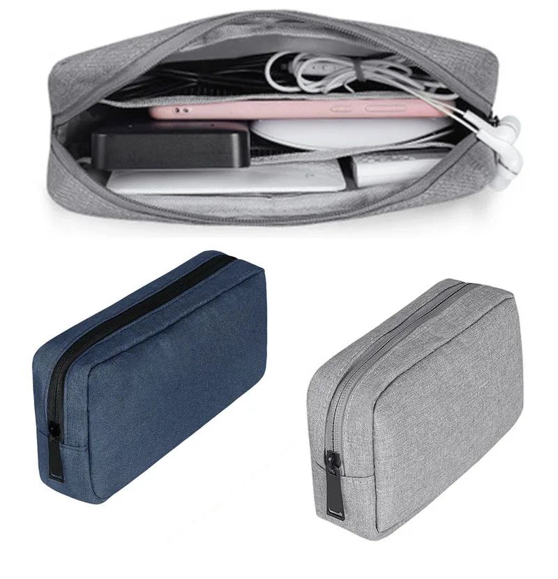 

Travel Digital Storage Bag Portable Digital USB Cable Charger Earphone Cosmetic Pouch Storage Organizer Bag Case