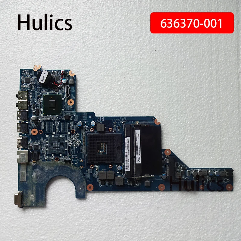 Hulics для материнская плата для ноутбука HP 636370-001 аккумулятор большой емкости G4 G6 G7 G7-1000 Материнская плата ноутбука DA0R12MB6E0