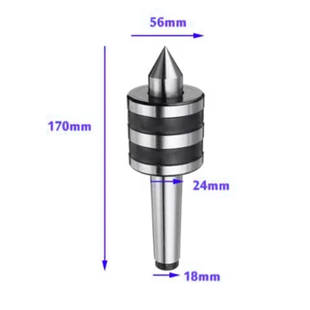 

Hot Sale 2020 MT3 Taper Live Center Triple Bearing Cnical Tool 0.001mm CNC Cutter Lathe Tools Durable And Practical