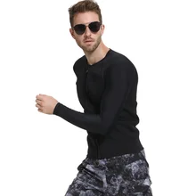 SBART гидрокостюм Топы неопрен нейлон спандекс черный весна лето передняя молния сёрфинг Сноркелинг Дайвинг костюм отпариватель костюм