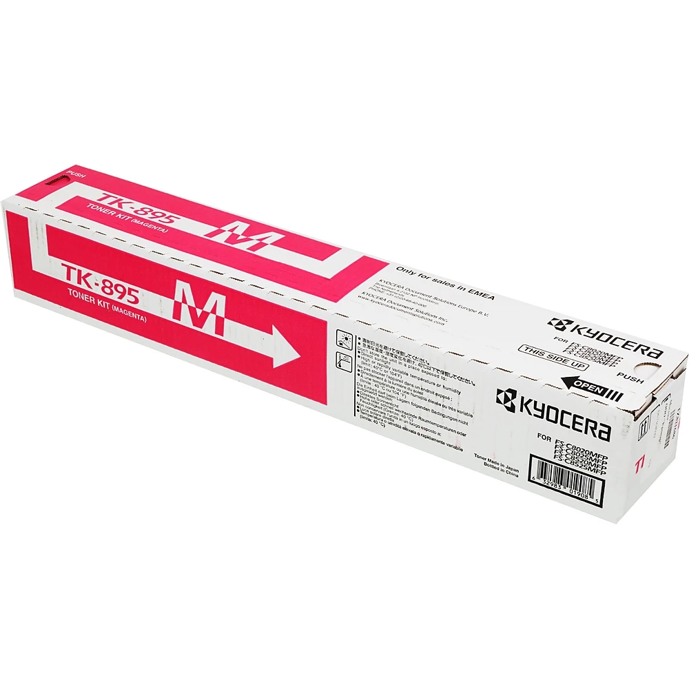 Картридж лазерный Kyocera 1T02K0BNL0 TK-895M пурпурный(6000стр.) для Kyocera FS-C8020/C8025