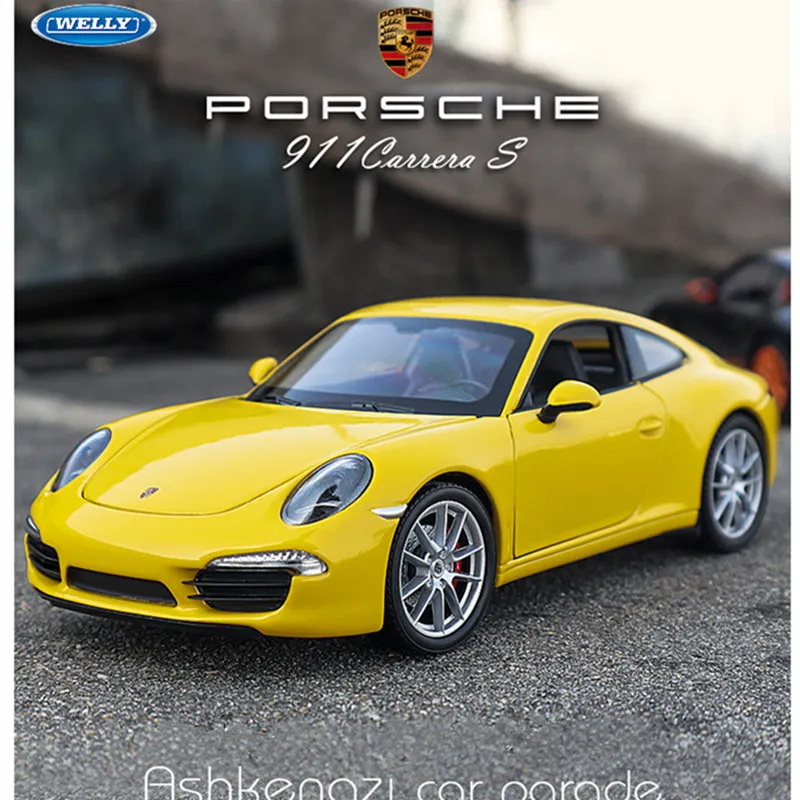 Welly 1:24 Porsche футболка с принтом &quotавтомобиль&quot брелок для автомобильных ключей