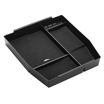 

Armrest Secondary Storage Box Glove Pallet Center Console Tray Divider Fits for Ford F-150 F150 2015-2017