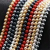 Wholesale Natural Sea Shell Pearl Round Beads Real shells For Jewellery Making Necklace Making Diy Bracelet Jewelry 4-12mm V1 ► Photo 3/6