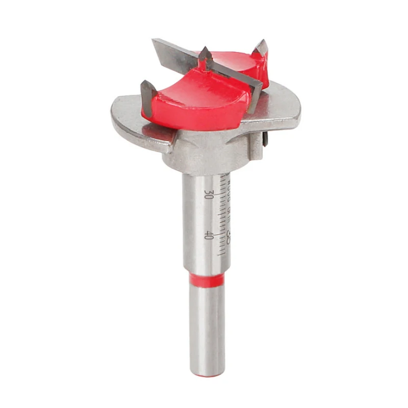 

Forstner Drill Bit Set 35mm Tungsten Carbide Woodworking Hinge Boring Bit, Adjustable Drilling Depth Hole Saw