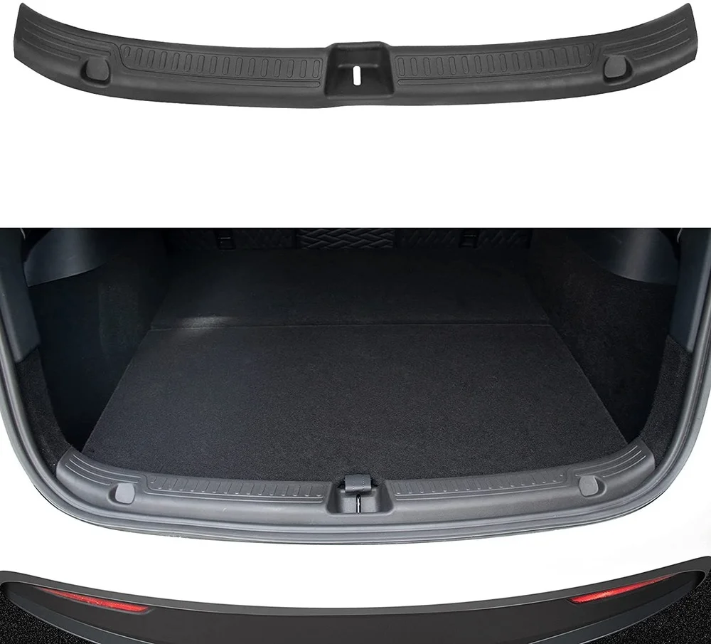 

Защита передней двери для Tesla Model Y 2021 2020 TPE, брифы для порога двери