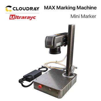 

Ultrarayc 20W Fiber Laser Machine with Computer Max Mini Marker Working Area 110*110mm for DIY Marking Metal Card Gift