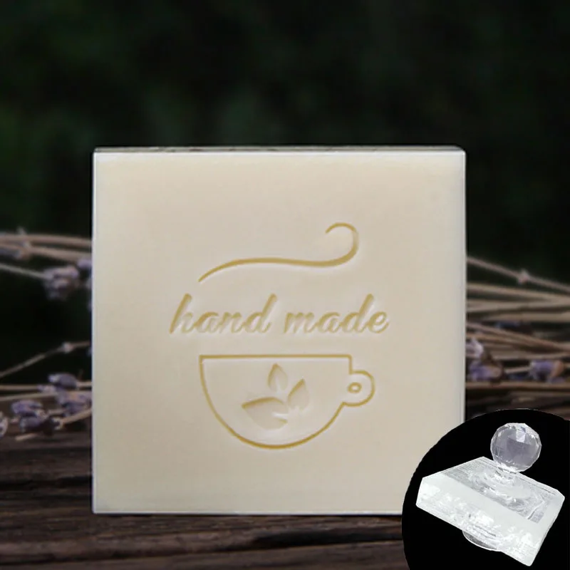 Lovely Handmade Clear Stamps, Grass Plant Seal, Soap Making Mold, Natural Crafts Scrapbooking, Chapter Custom Stationery
