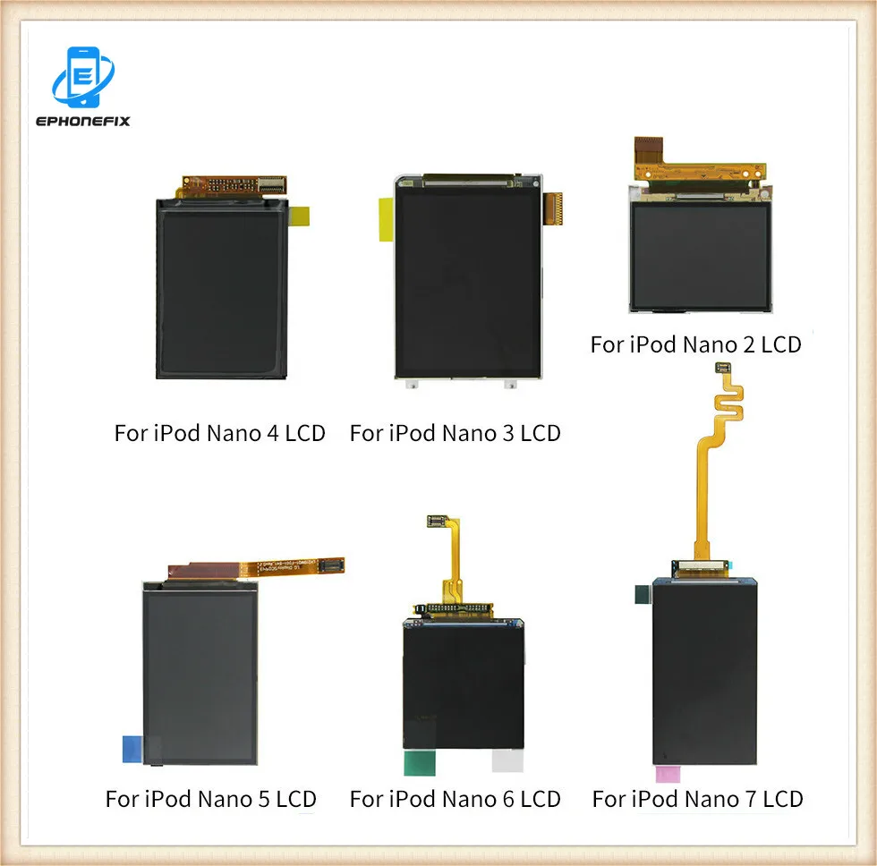 ЖК-дисплей для iPod Nano 2 3 4 5 6 7 1 шт. | Мобильные телефоны и аксессуары
