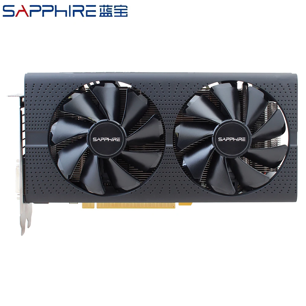 Popular  SAPPHIRE Graphics Cards AMD Radeon RX 570 4GB Gaming PC Video Card RX570 4GB GDDR5 256bit PCI Expre