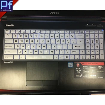 

For MSI GT76 GE73 GL73 GE75 GP75 GL75 GF62 GV62 GF72 GL63 GE75 GF75 GT76 Gaming 17.3 17 inch Laptop Keyboard cover Protector