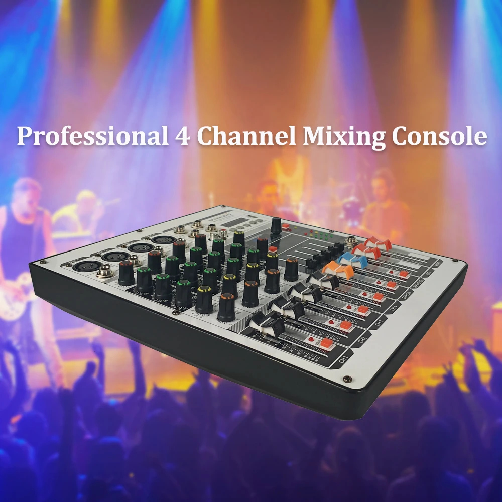 karaoke mixing console with usb bt