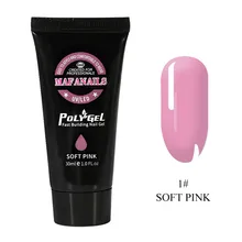 30 мл полигелевый УФ-лак для ногтей, быстрое наращивание здания, строительный УФ-гель, светодиодный, 9 цветов, полигелевый УФ-гель, светодиодный, профессиональный, сделай сам, 24 цвета