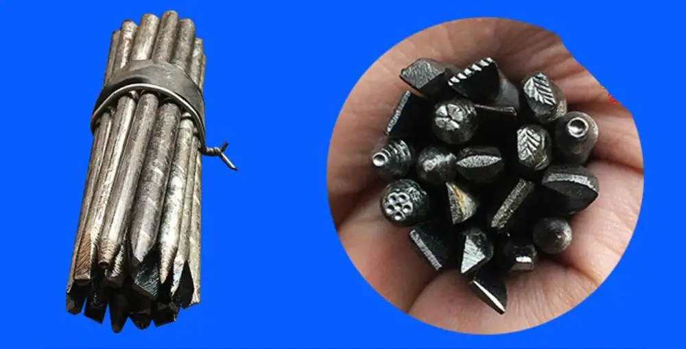 Mayitr 36 шт. 4 мм стальные Пробойники цветок пробойник штамп набор для кожи инструмент печати ювелирные изделия штамповка металла DIY инструмент - Цвет: 20pcs