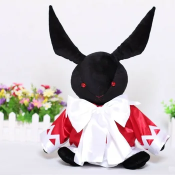 

Pandora Hearts Alice B-Rabbit Oz vessalius black rabbit plush doll cosplay prop