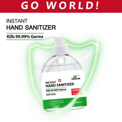 500 мл антибактериальное дезинфекции гель спиртовой антисептик для рук