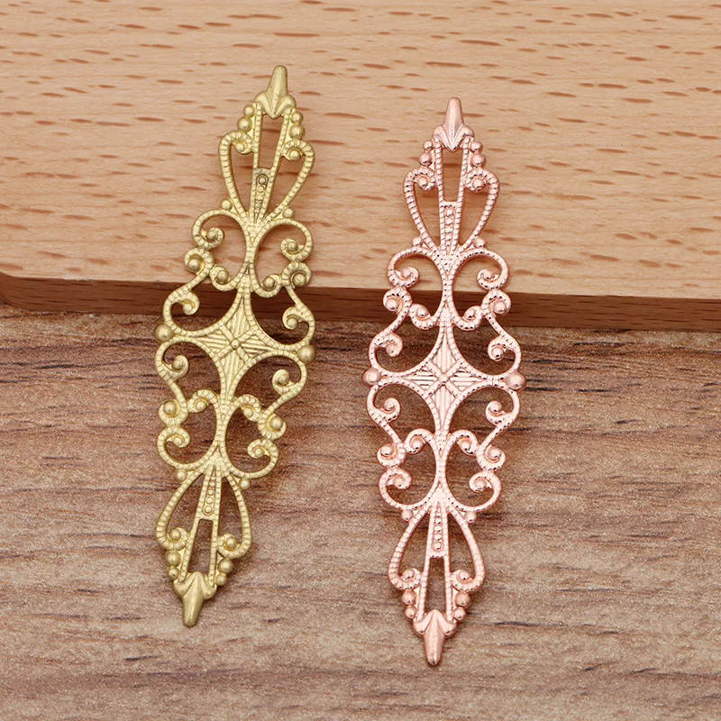 20pcs-15x57mm-Gold-Plated-Brass-Hollow-Out-Flowers-Filigree-Wraps-Connectors-Charm-DIY-Hand-Made-Jewelry (4)