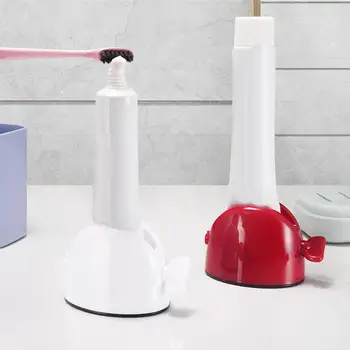 

Manual Bathroom Tube Roller Holder Facial Cleanser Squeezer Toothpaste Dispenser