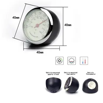 

Universal Car thermometer clock car electronic watch high temperature and low temperature Automobiles Internal Digital Watch