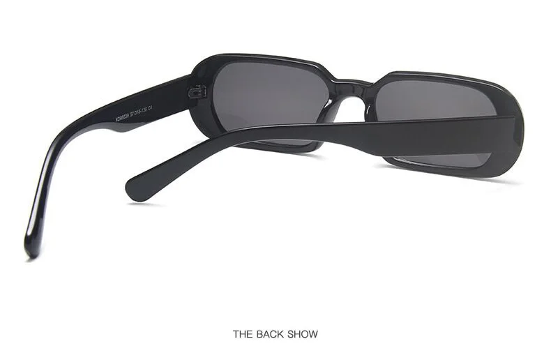Vintage Square Sunglasses For Women Designer Retro Frame Style_voghion.com