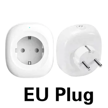 

WiFi Smart Socket EU Plug 220V 10A Time Switch Remote Control Smart Socket Google Assistant TY-EU-6S Smart Socket