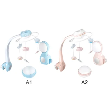 

Baby Musical Rattles Bed Bell Toy Crib Mobile Rotating Rattles Remote Control Music Box Toy Newborn Baby Early Education Toy