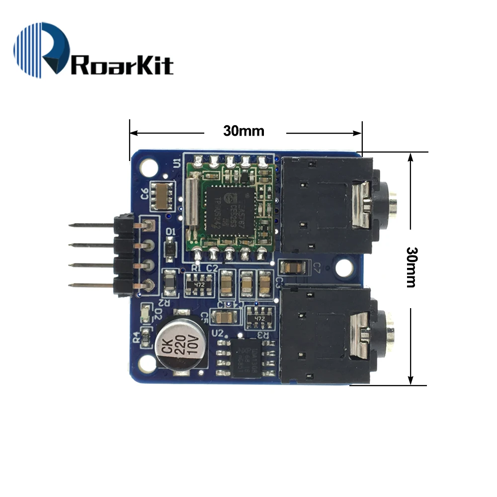 Радиомодуль TEA5767 для Arduino 76 108 МГц с антенной|radio module|module fmfm radio module |