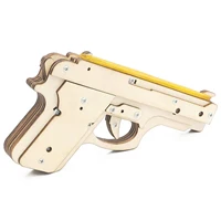 Bullet Rubber Band Gun DIY Puzzle