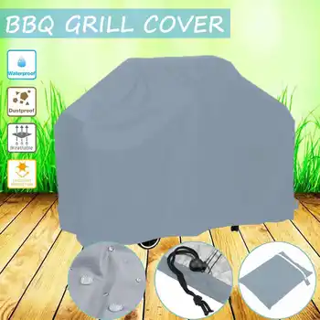 

Heavy Duty Grill Waterproof BBQ Cover Barbecue Bag Outdoor Rain Grill Anti Dust Protector for Gas Charcoal Electric Barbe