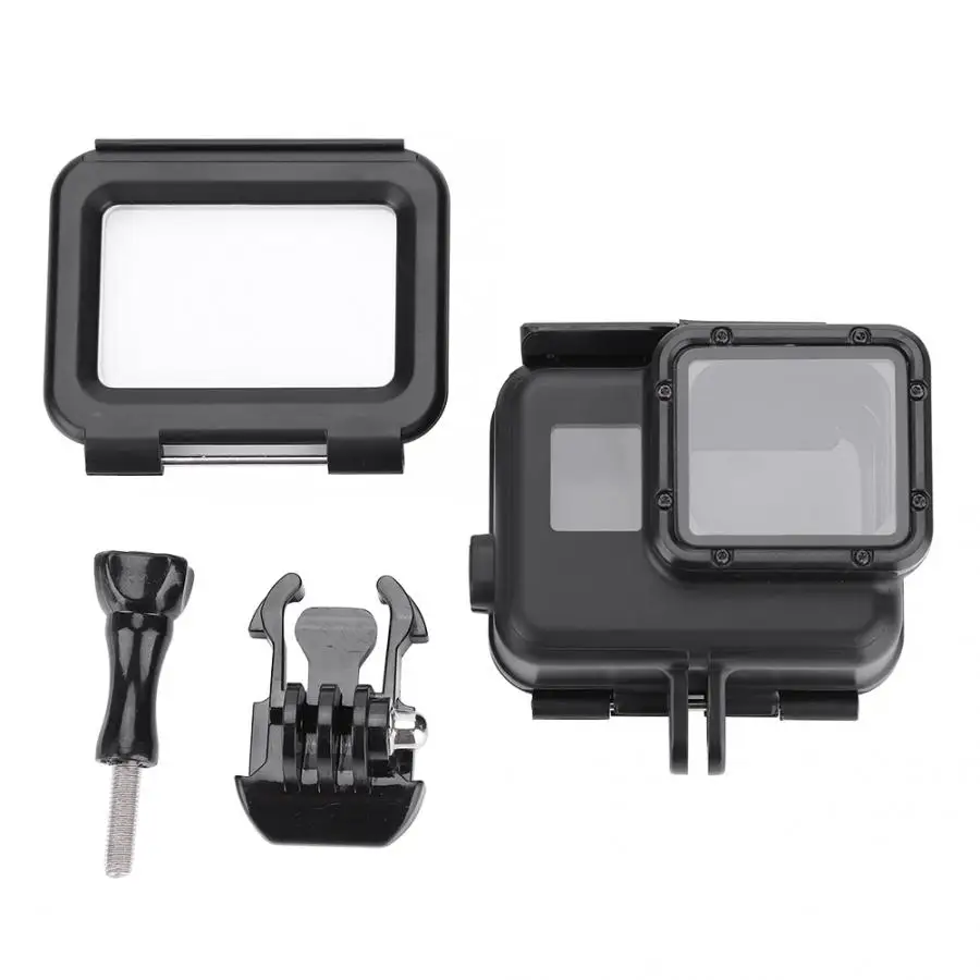 Водонепроницаемый подводный чехол для Gopro Hero 7 6 5, 40 м, черный защитный чехол для экшн-камеры GoPro, аксессуары