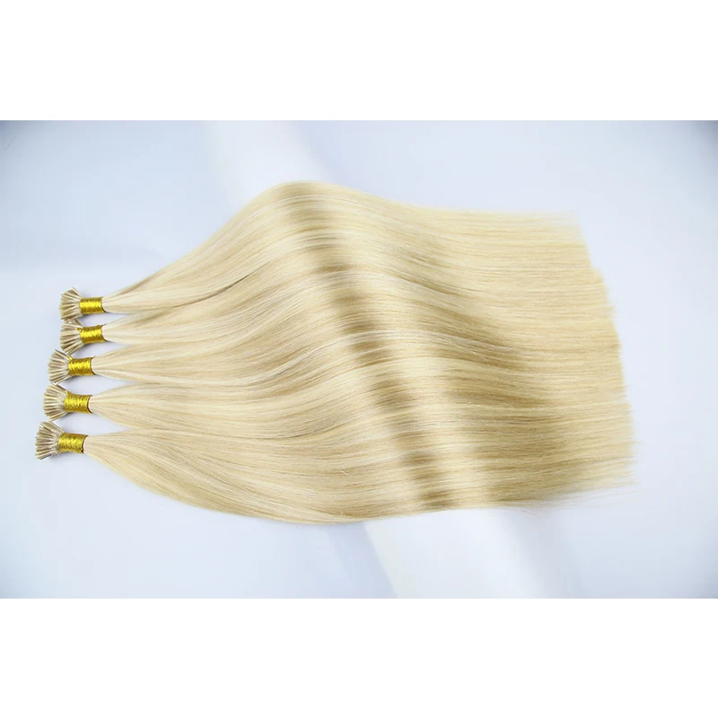 Piano Color 18P613 Fusion I-tip Hair Extensions Straight Virgin Keratin I Tip Hair Pre Bonded Human 1g/pc