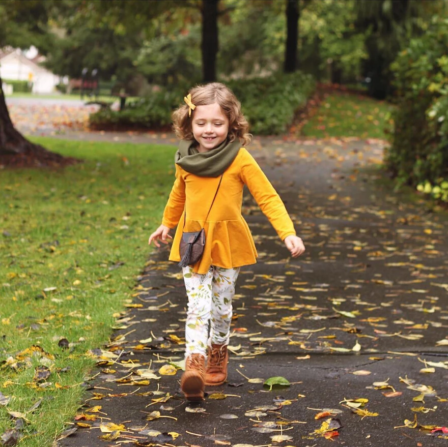 Одежда для маленьких девочек комплект из 2 предметов Однотонная рубашка с