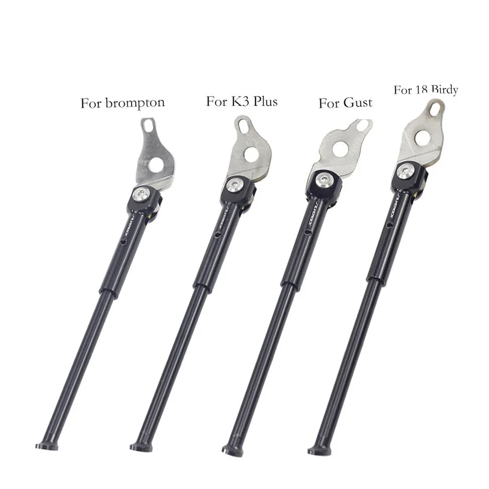 Silverock Legierung Fahrrad Ständer 16 "349 Parkplatz Stehen für Brompton Pikes 3 sechzig Trifold Hinterachse Kick Stehen Seite standaard – Detail 4